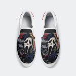 Horror Ghostface Print - Slip On Shoes