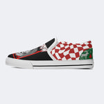 Horror Movie Graphic Print - Slip On Shoes