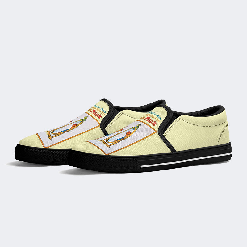 Funny Retro Art Print - Slip On Shoes