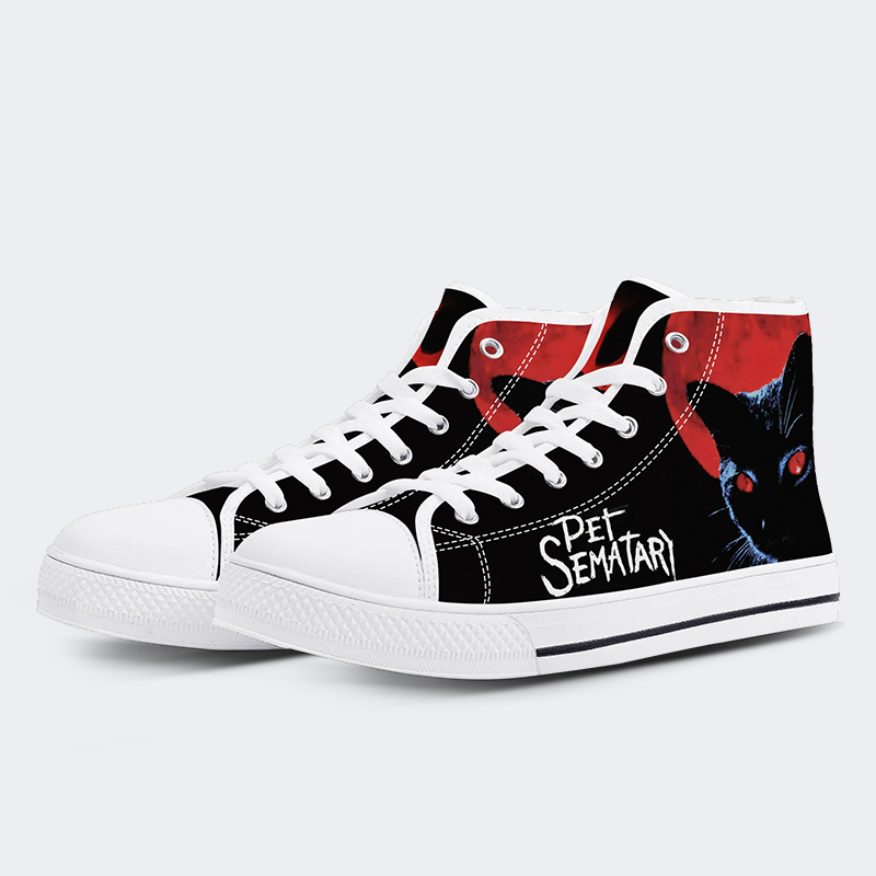 Unisex Horrorfilm-Haustier - High Top Canvas