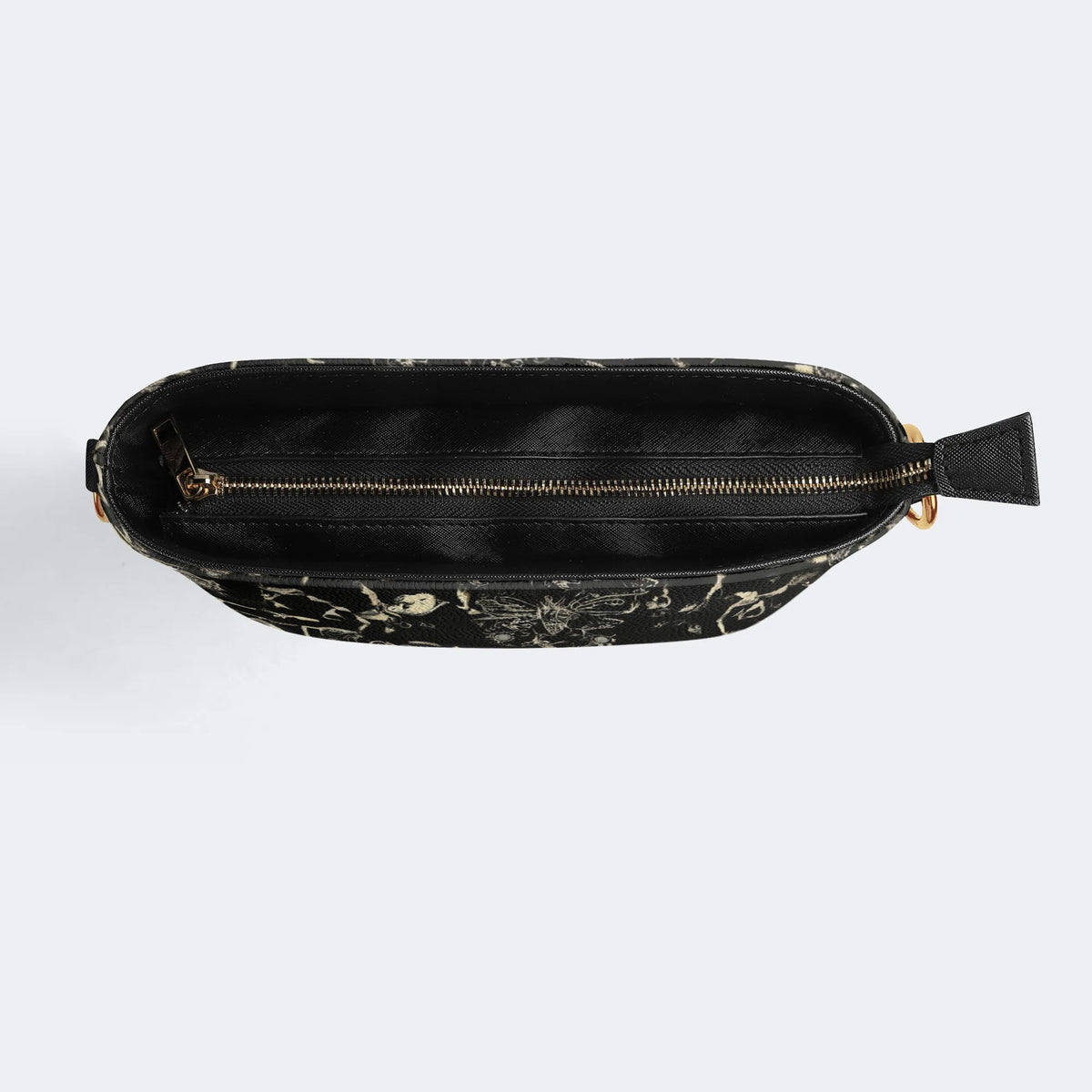 Dark Cottagecore Forest Animal Bones Print - Bucket Bag