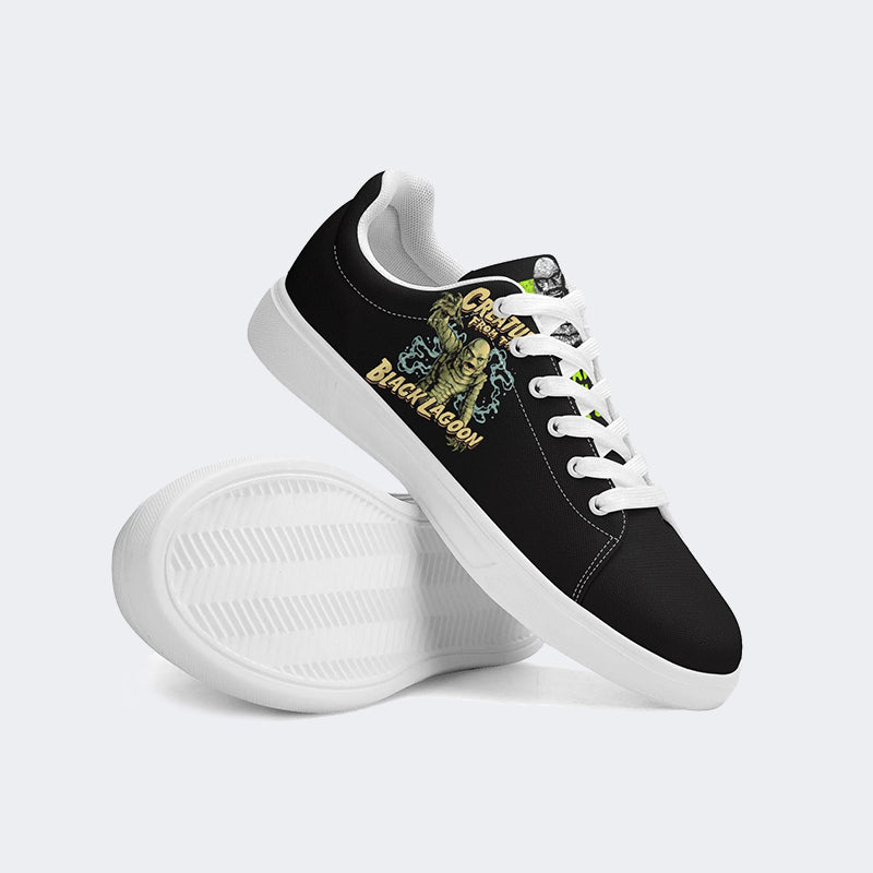 Unisex Horror Creature - Skateboard Sneakers