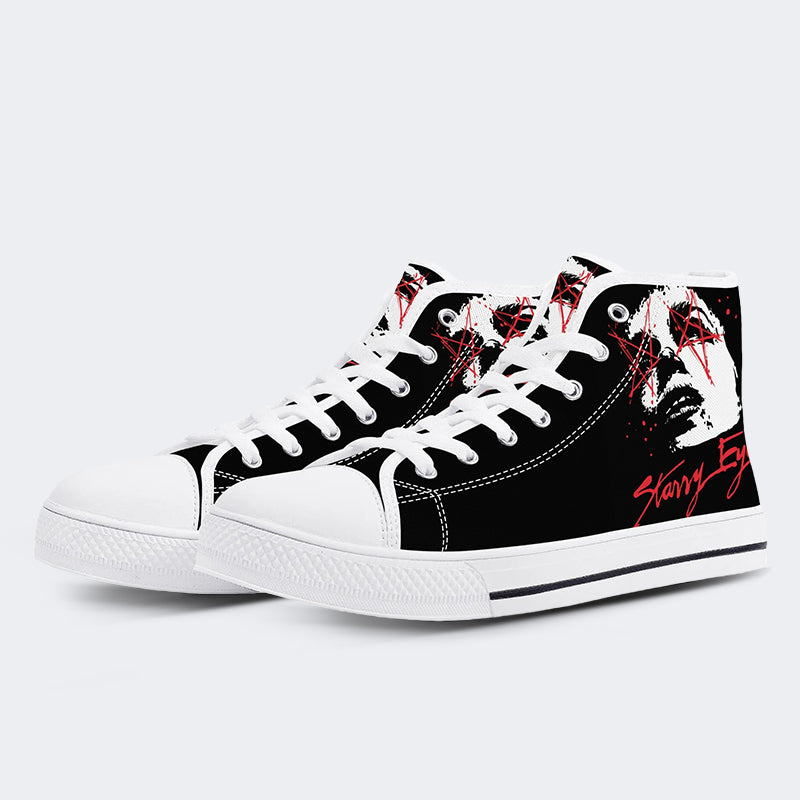 Unisex Horrorfilm-Druck - High Top Canvas