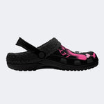 Pink Ghostface Horror - Fur Lined Slippers/Sandals