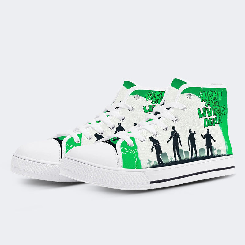 Unisex Horror Print - High Top Canvas