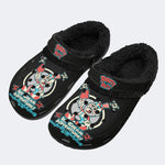 Jokers Graphic Print - Fur Lined Slippers