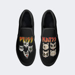 Cat Katss Print - Slip On Shoes