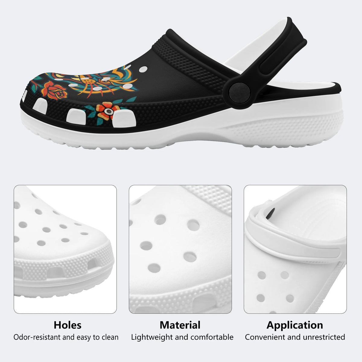 Tiger Head Print - Slippers/Sandals