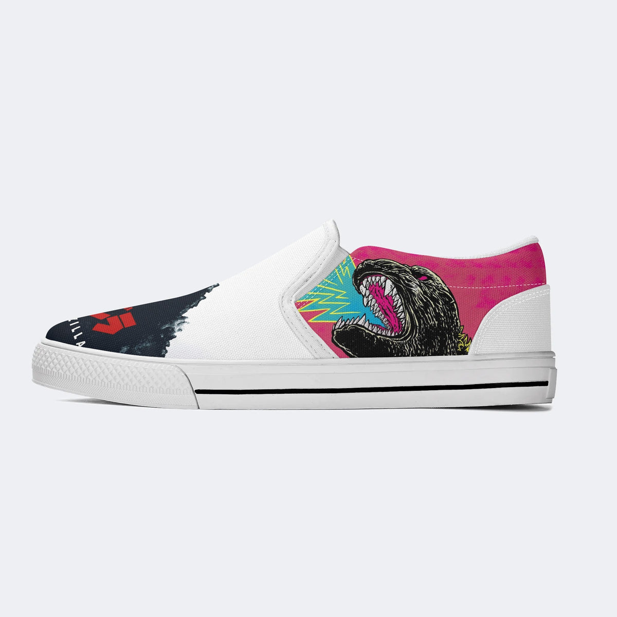 Monsters Print - Slip On Shoes