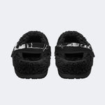 Old Script - Fur Lined Slippers/Sandals