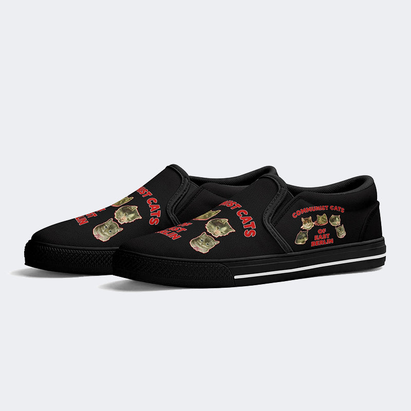 Communist Cats Of East Berlin Unisex - Slip On Shoes