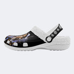 Demons to Some - Fur Lined Slippers/Sandals