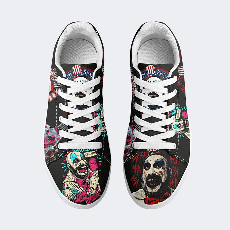 Horror Print - Skateboard Sneakers