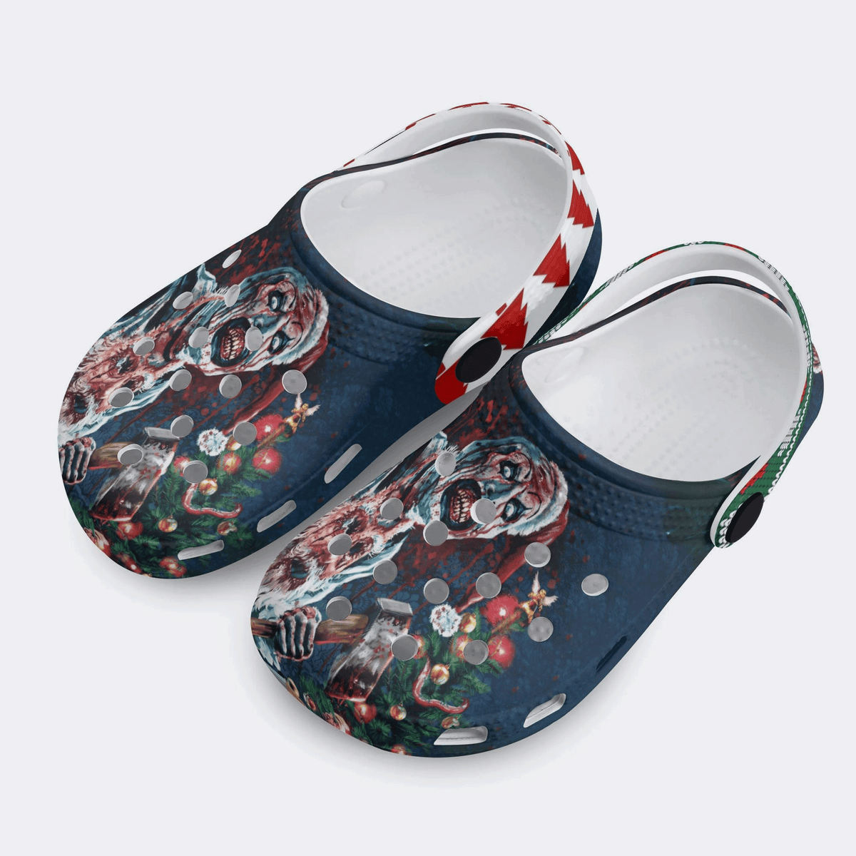 Christmas Horror Print - Kid's Slippers/Sandals