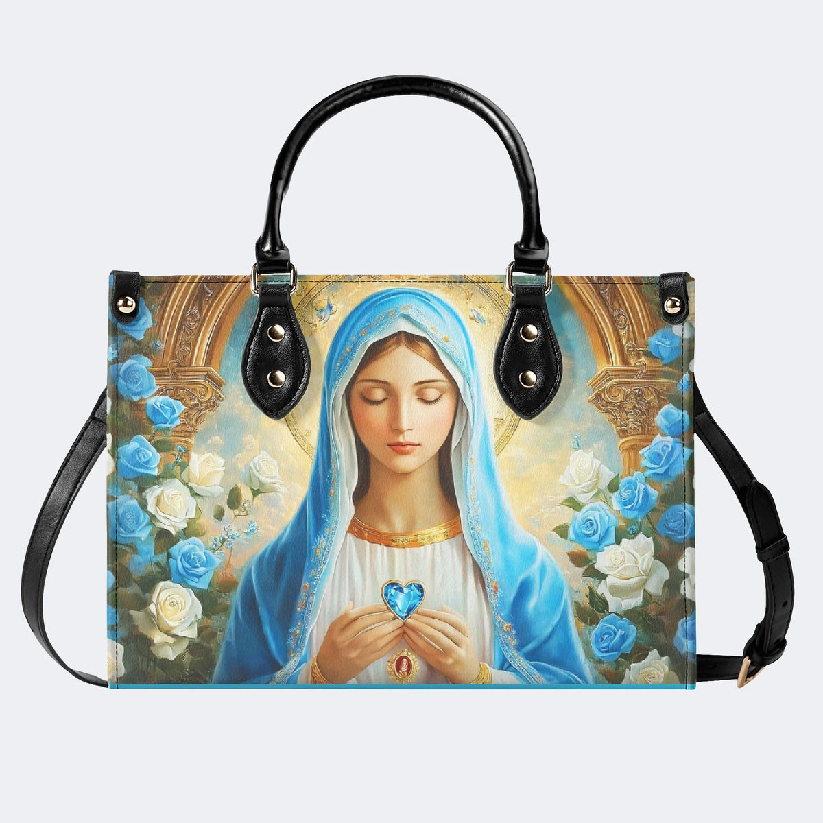 Virgin Mary - Leather Handbag