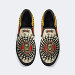 Green Devil print - Slip On Shoes