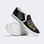 There Wolf There Castle Print - Slip On Shoes