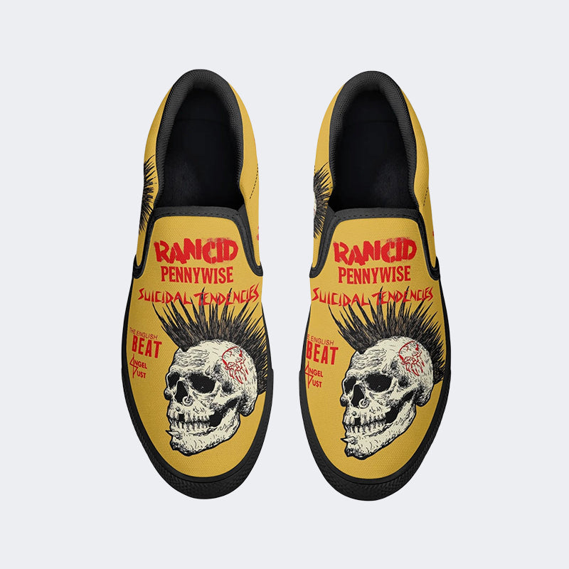 Rancid Skull Print - Slipper 