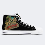 Horror Movie Vintage Graphic- High Top Canvas