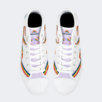 Pride Month High Top Canvas Shoes