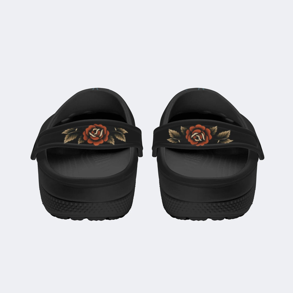 Human Face Rhinoceros Beetle Print - Slippers/Sandals