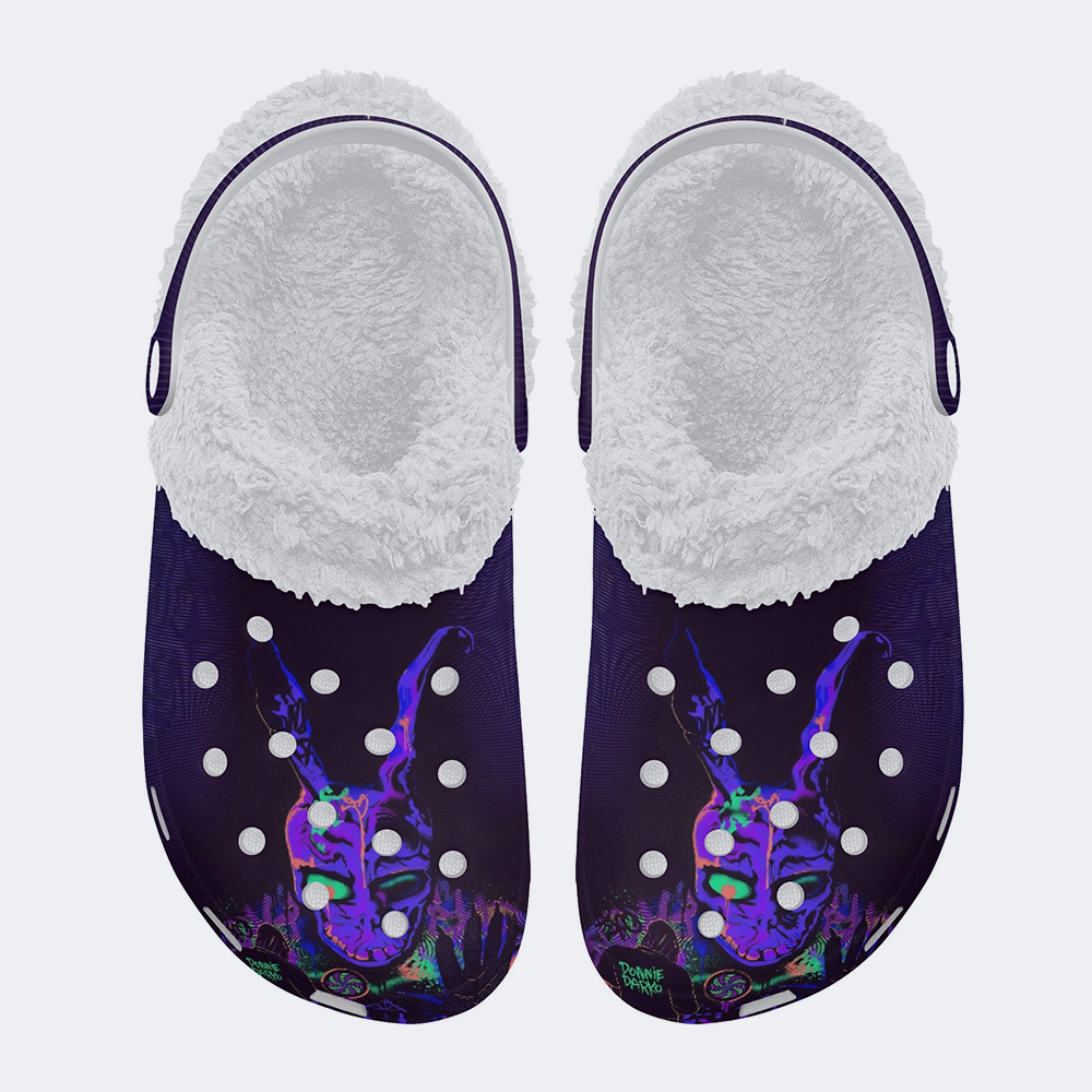 Unisex 28:06:42:12 Art Print - Fur Lined Slippers/Sandals