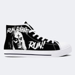 Horror Rabbit Run - High Top Canvas