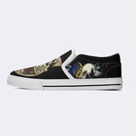 Horror Movie Vintage Graphic Printed- Slip On Shoes