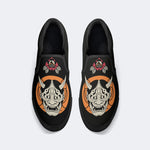 Horror Demon Print - Slip On Shoes
