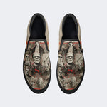 Unisex Horror Print - Slip On Shoes