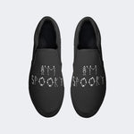 Unisex Retro Rock Music Art Illustration Print - Slip On Shoes