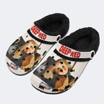 Horror Movie Printed - Fur Lined Slippers