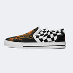 Flaming Death Moth - Slip On Shoes