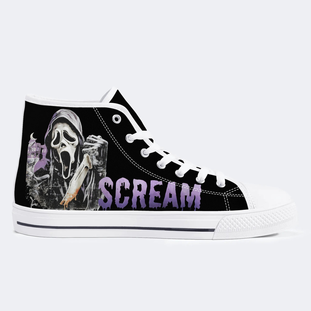 Horror Ghostface - High Top Canvas