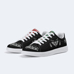 Death Moth Vintage Print - Skateboard Sneakers