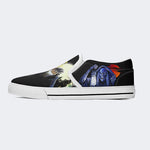 Horror Movie Vintage Graphic Print - Slip On Shoes