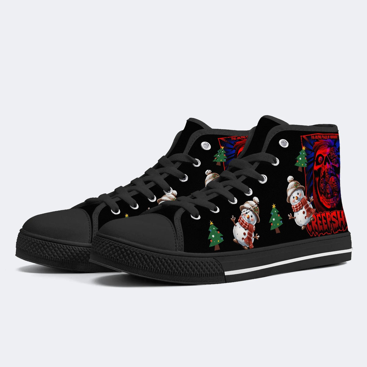 Unisex Horror Movies Print - High Top Canvas