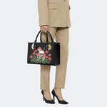 Skull Mushroom Spider Lily Print Handbag Factory Direct Sales