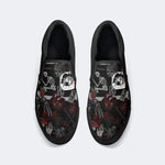 Horror Collage Print - Slip On Shoes