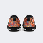 Unisex Christ Mary Graffiti Art Print - Slip On Shoes