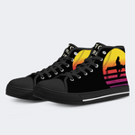 Unisex Tattoos Print - High Top Canvas