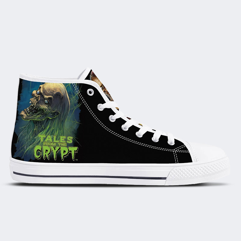 Unisex Horrorfilm-Druck - High Top Canvas