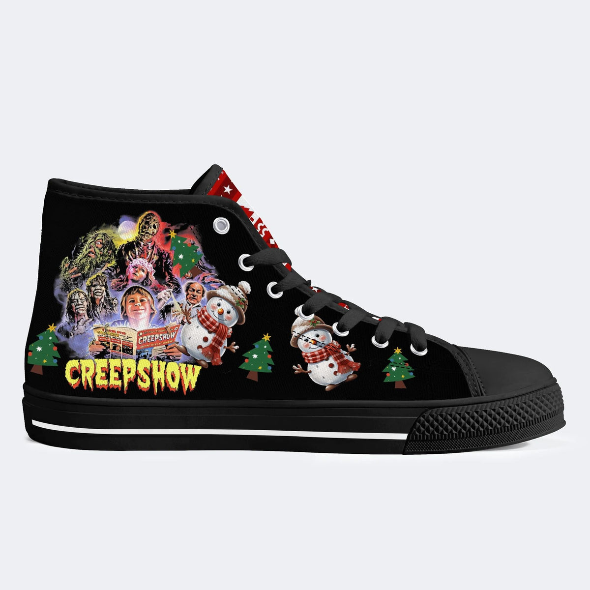 Unisex Horror Movies Print - High Top Canvas