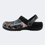 Dark Forest Mushroom - Fur Lined Slippers/Sandals