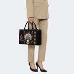 Vintage Spider Queen Print Handbag Factory Direct Sales