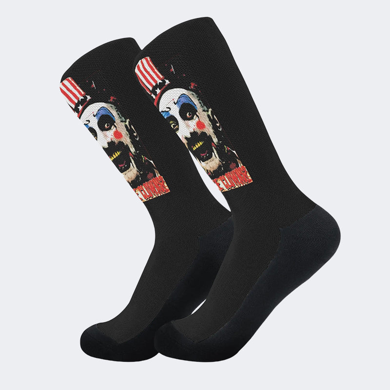 Horror Print - Crew Socks