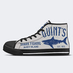 Quints Shark Fishing Unisex - Hoher Schaft aus Canvas