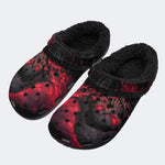 Inferno Skull - Fur Lined Slippers/Sandals
