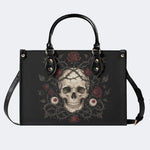 Skull Eyeball Rose Print Handbag Factory Direct Sales
