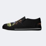 Attack Pose Frankenstein Unisex Classic Printed- Slip On Shoes